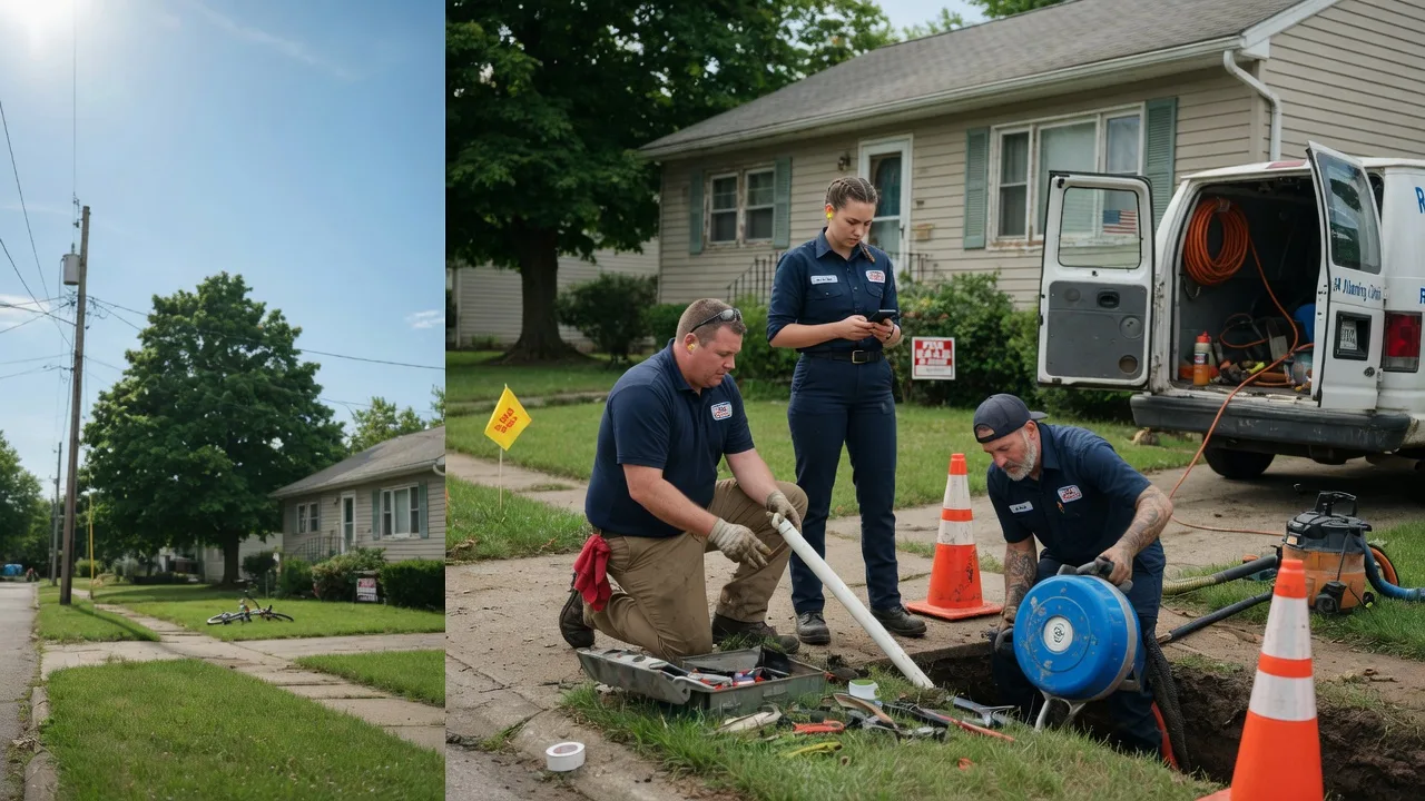 Sewer Line Repair in Hendricks, WV near me